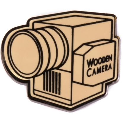 Picture of Wooden Camera - Wooden Camera Lapel Pin
