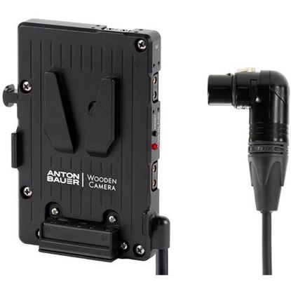 Picture of Wooden Camera Pro V-Mount (4pin XLR Right Angle)